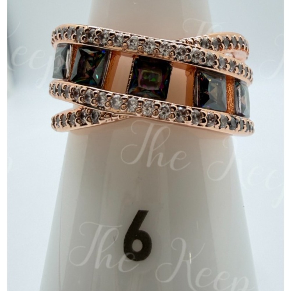 Ring Bomb Party Size 6 June The Serena Ring RG61734 Alexandrite Rose Gold